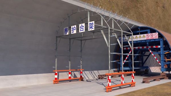 宁德隧道施工动画制作公司 - 隧道施工工艺和施工方法 - 隧道施工汇报动画视频 - bim 工程施工动画